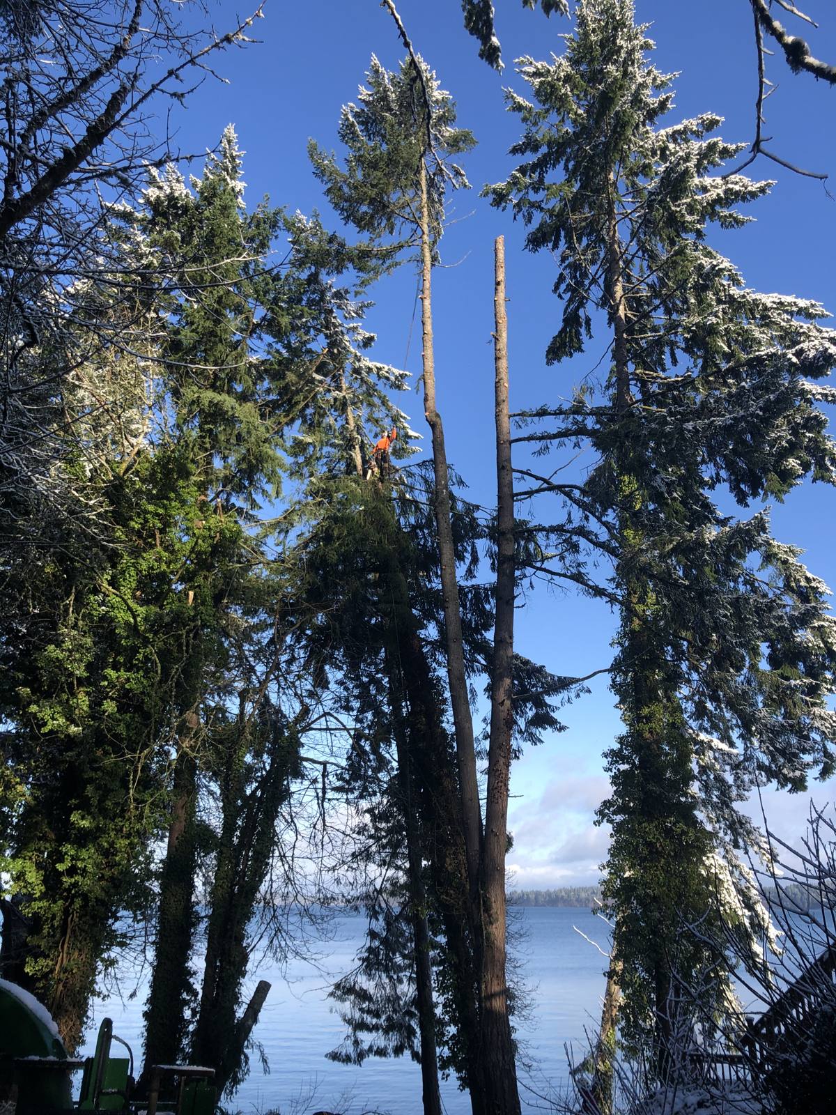 View work over the Sound
